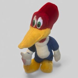 Vintage Rare Toy Network Woody Woodpecker plush figure 12" htf cartoon bird 2001